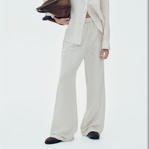 Linen Blend Pants